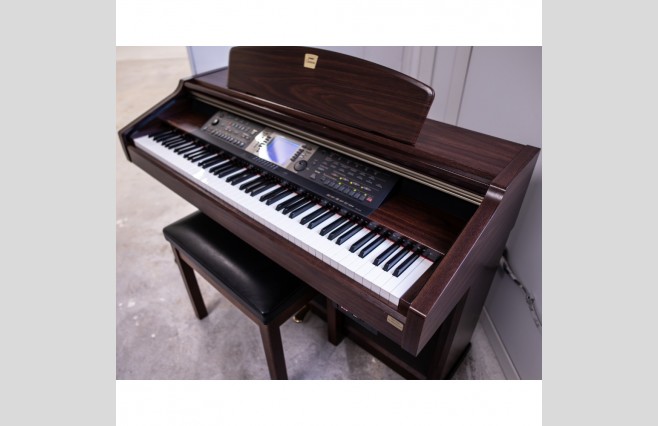 Used Yamaha CVP206 Satin Rosewood Digital Piano Complete Package (SN:601114) - Image 5